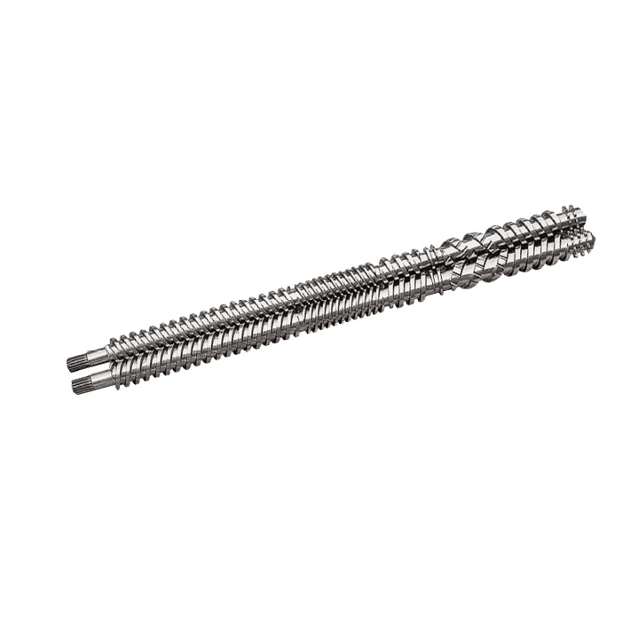 <b>Parallel twin screw barrel</b>